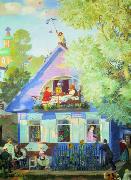 Boris Kustodiev, Blue House